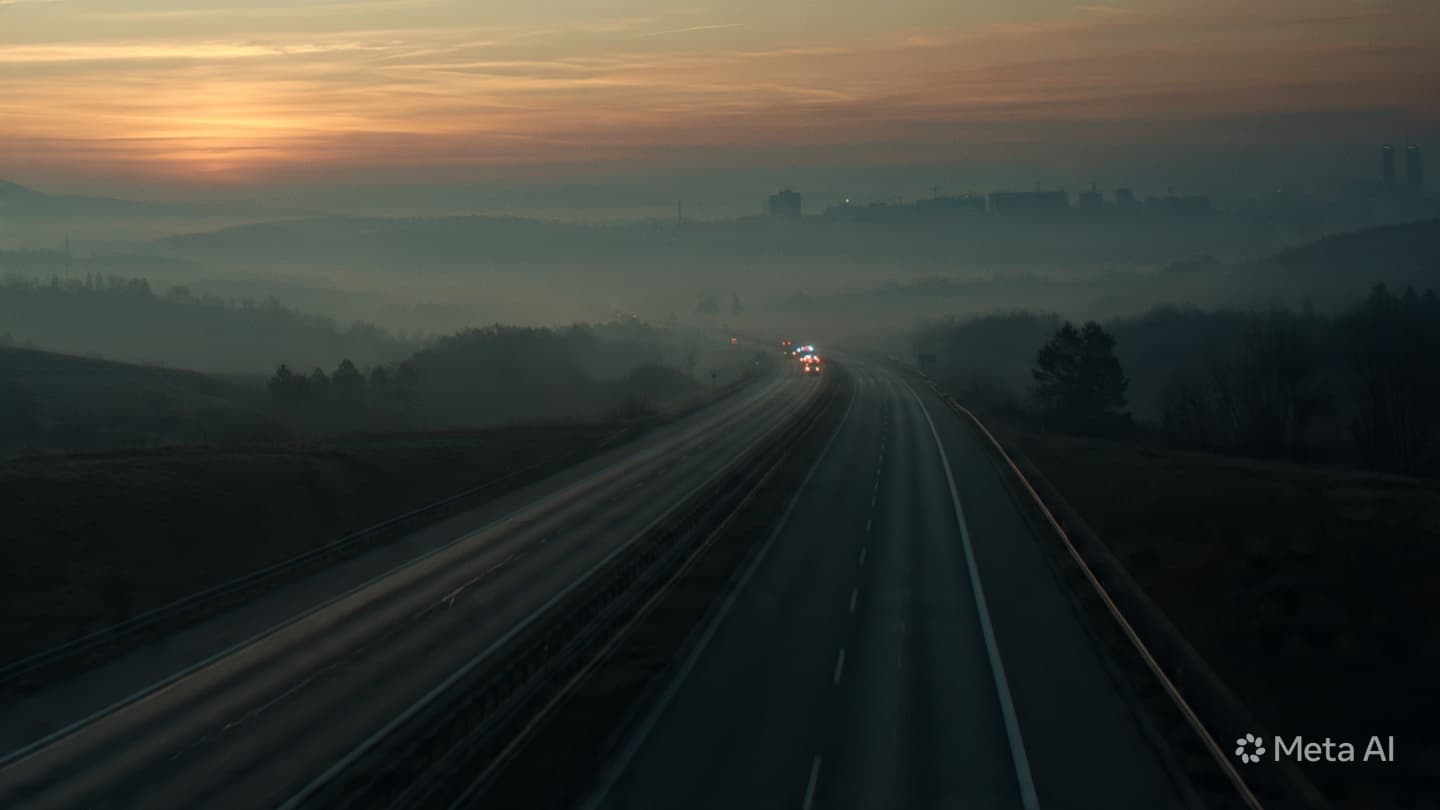 Where Motion Meets The Static Stillness: A Somber Vigil Following A Recent Fatal Event
