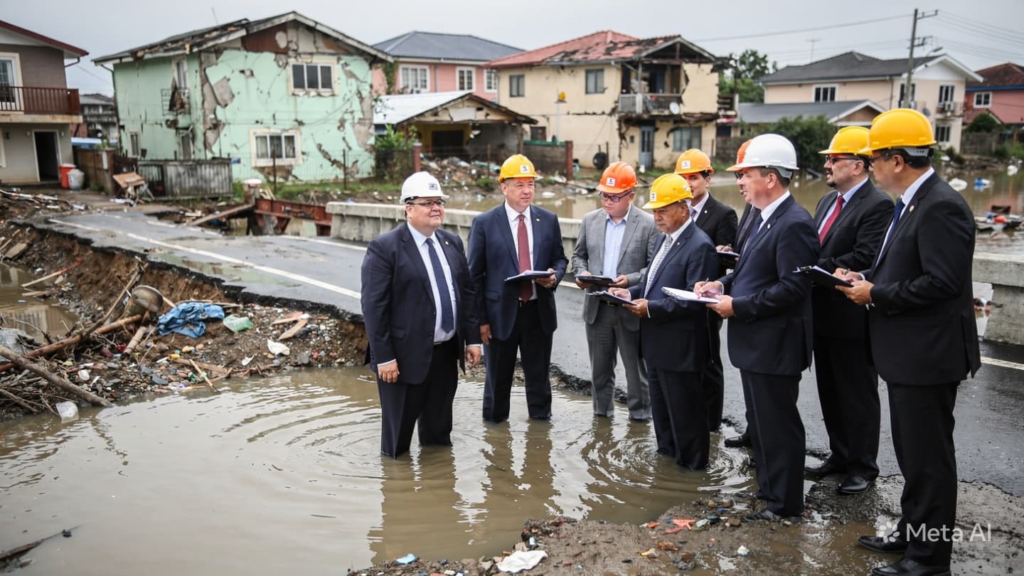 Across Eastern Plains, Rising Waters Reshaped Familiar Village Pathways Overnight