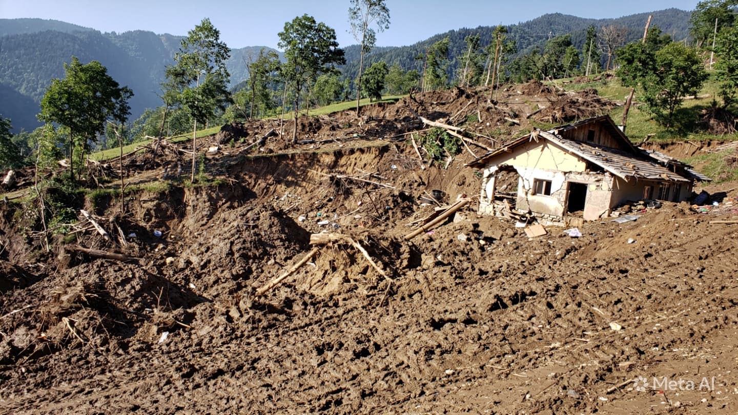 Dolakha Landslide Horror: Two People Buried After Massive Debris Slide Hits Home on June 14 Dolakha Landslide Horror: Two People Buried After Massive Debris Slide Hits Home on June 14