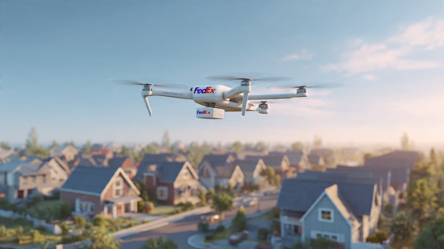 Between Sky and Suburb: FedEx’s Aerial Vision Between Sky and Suburb: FedEx’s Aerial Vision