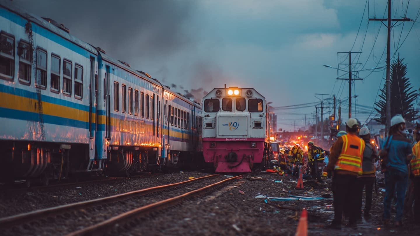 On the East Bekasi Tracks, Two Journeys Meet in Tragedy