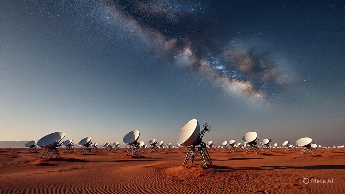 When the Silent Stars Speak in Radio Waves: A Reflection on the MeerKAT Eye When the Silent Stars Speak in Radio Waves: A Reflection on the MeerKAT Eye