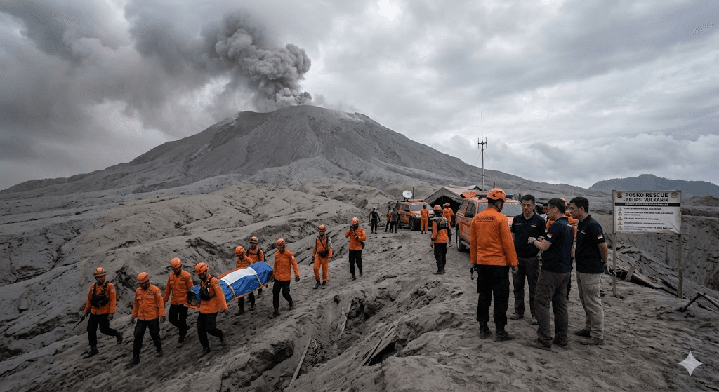Tragedy in the Shadows: Two Singaporeans Confirmed Dead Following Indonesian Eruption