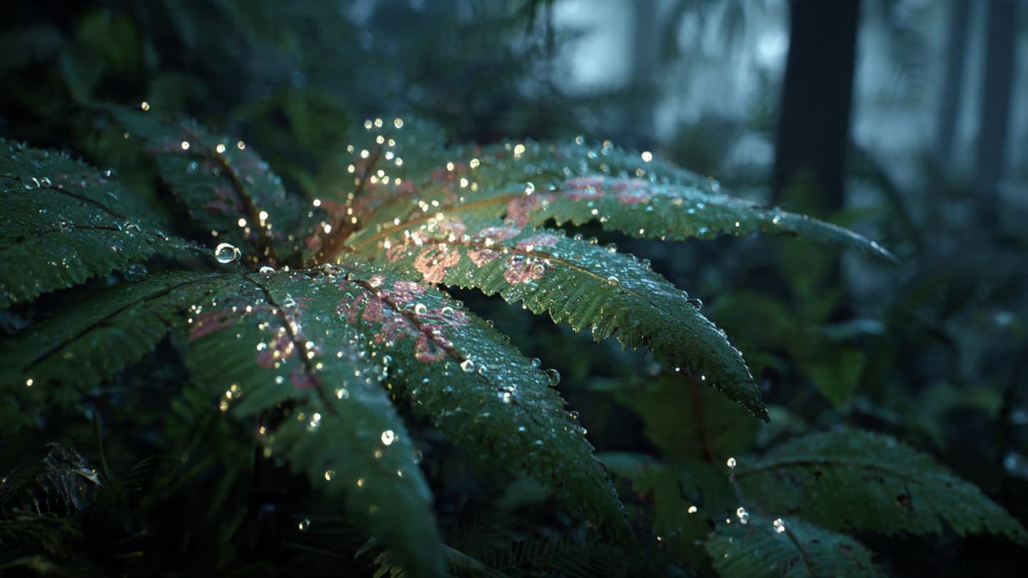 A Prehistoric Plant Is Producing Water With an Unusual Cosmic Appearance