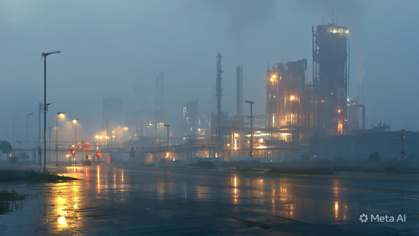 Beneath the Steel and Glass: Reflecting on the Sudden Quiet After the Chemical Spill Beneath the Steel and Glass: Reflecting on the Sudden Quiet After the Chemical Spill