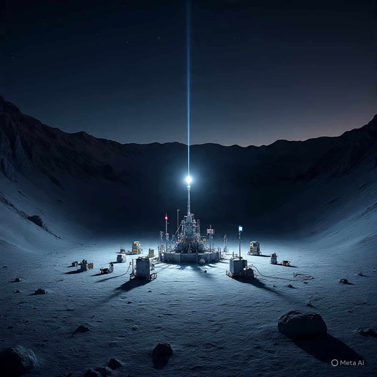 Between Shadowed Crater and Earthbound Clock, a Quiet Pulse Unfolds Between Shadowed Crater and Earthbound Clock, a Quiet Pulse Unfolds