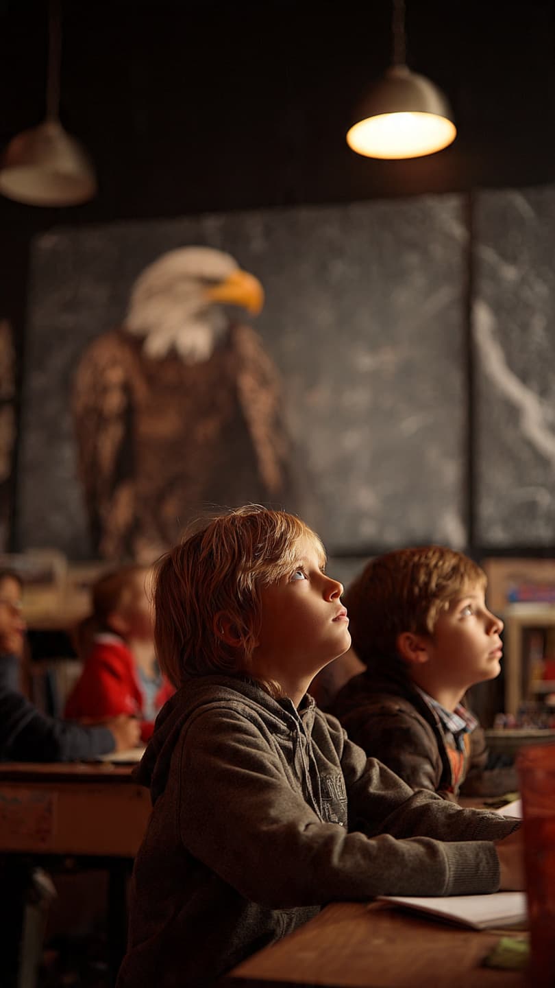 Students Rally Around Famous Bald Eagles Jackie and Shadow