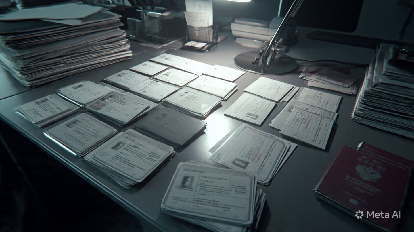 The Paper Silhouette of a Borrowed Life, Reflections on the Shadow Economy of False Documents