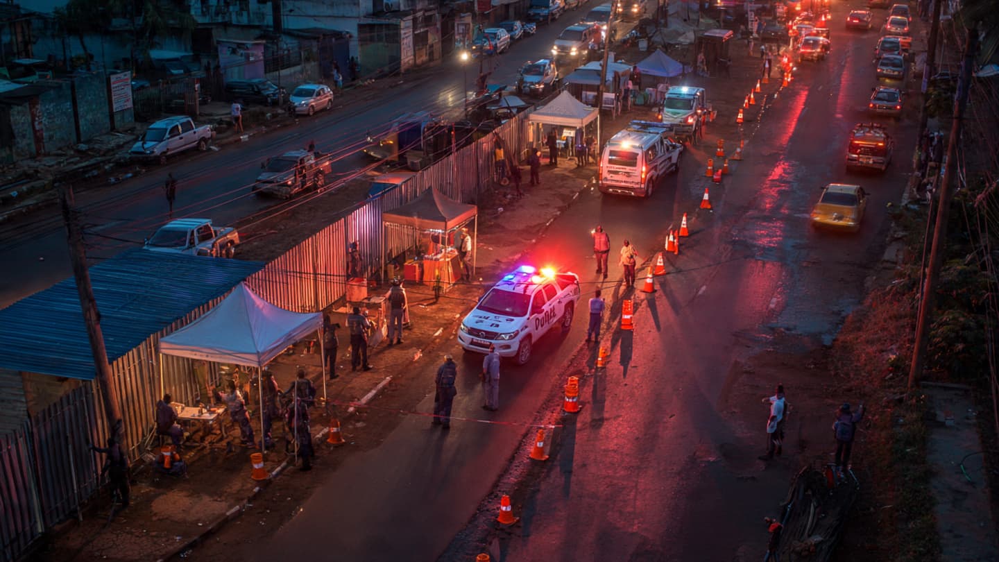 Along Quiet Urban Roads, Emergency Sirens Echoed Following Overnight Violence in Cameroon’s Capital Recently