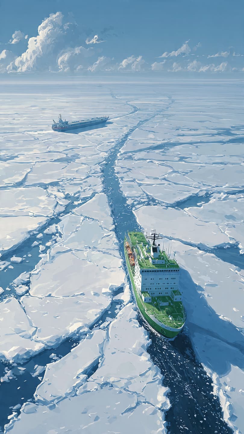 The Silent Forge: Reflections on the Finnish Icebreaker
