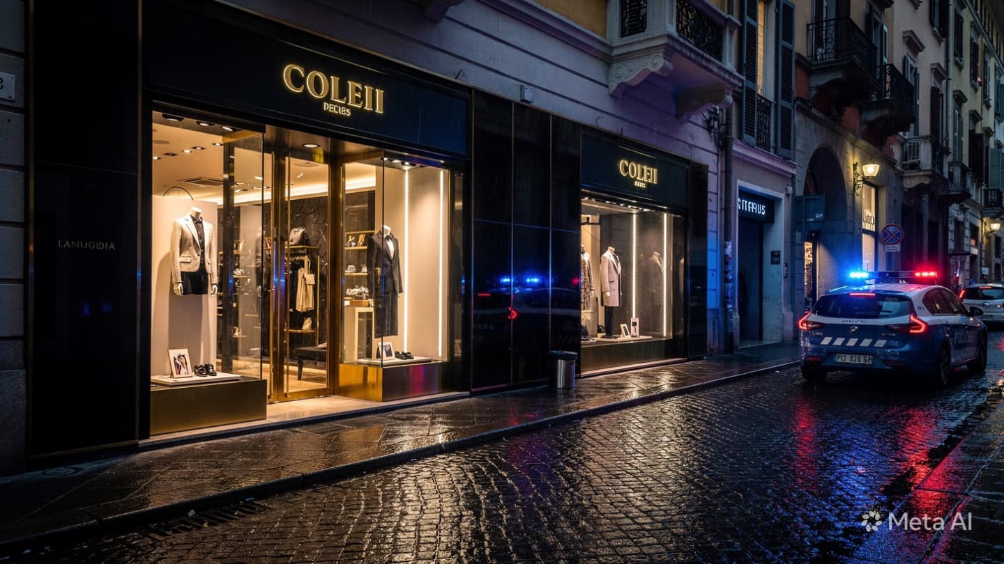 Milan Jewelry Heist: Armed Robbery Leaves Security Guard Injured In Central City Shopping District