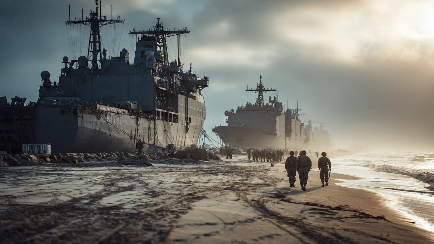 Across Tides and Tensions: Pacific Allies Move in Quiet Formation Beneath a Changing Horizon Across Tides and Tensions: Pacific Allies Move in Quiet Formation Beneath a Changing Horizon