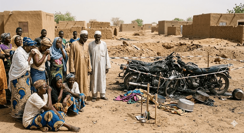 Tragedy in Central Mali: At Least 10 Civilians Killed in Military Drone Strike