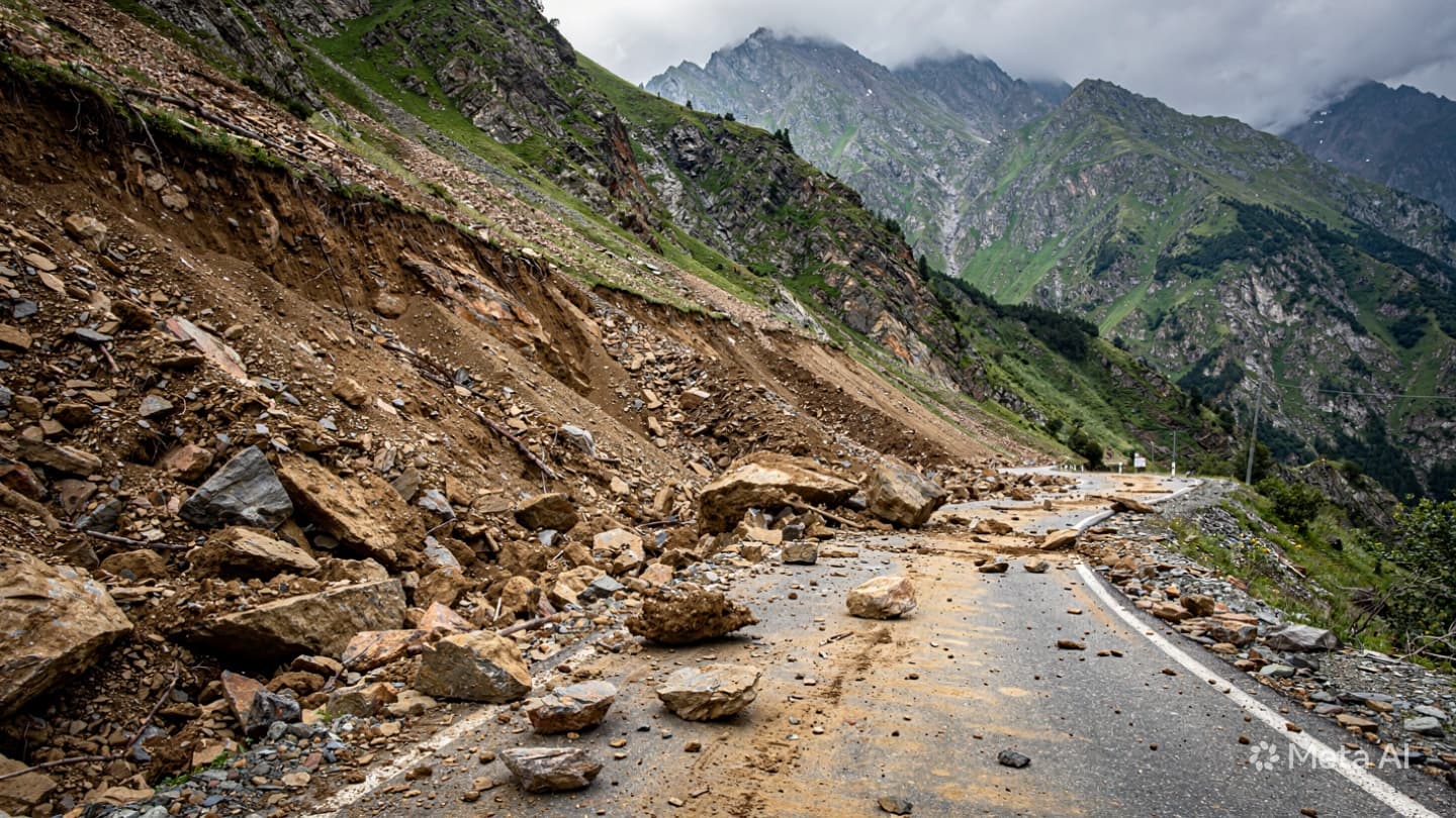 Where Hillsides Yield to Gravity: Contemplating the Quiet Unfolding of Nature’s Persistent Downward Motion