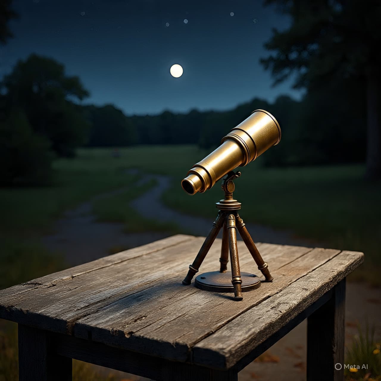 Under a Familiar Moon, A Small Lens Waits: The Quiet Return of Simple Seeing Under a Familiar Moon, A Small Lens Waits: The Quiet Return of Simple Seeing