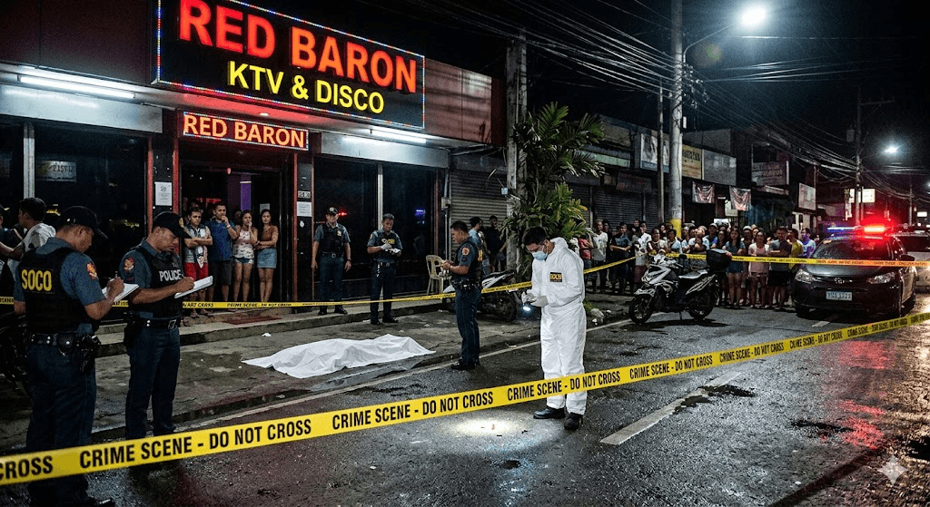 Tragedy Strikes Tagum City: Fatal Shooting Outside KTV Bar Leaves One Dead