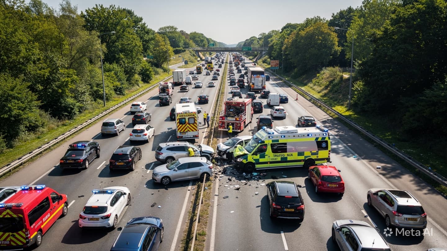 Traffic Alert: Multi-Vehicle Collision Leaves Major Brisbane Highway Closed as Emergency Services Clear Wreckage Traffic Alert: Multi-Vehicle Collision Leaves Major Brisbane Highway Closed as Emergency Services Clear Wreckage