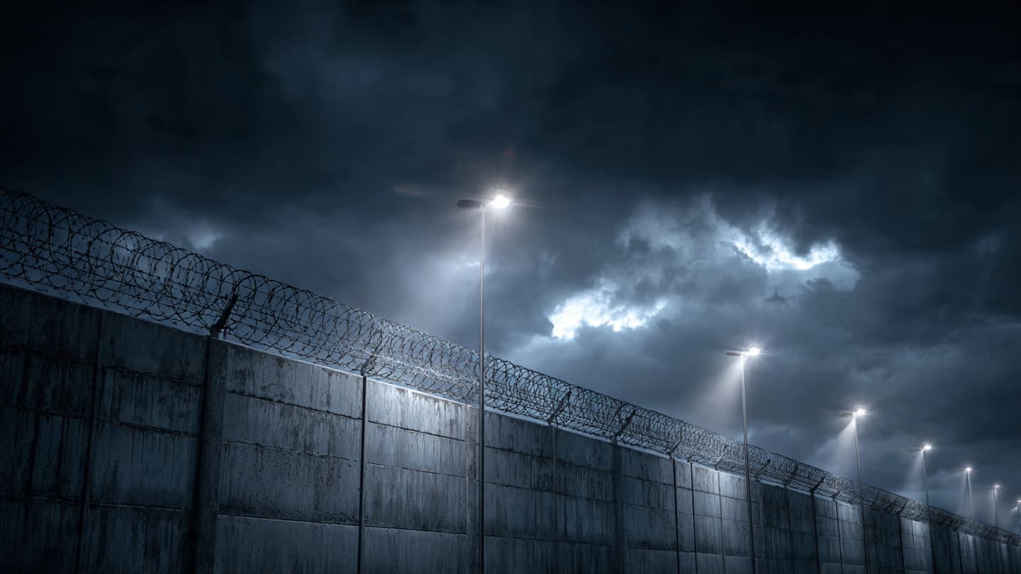 Between the Concrete Walls and Sky, the Heavy Stillness of a Disrupted Keep Between the Concrete Walls and Sky, the Heavy Stillness of a Disrupted Keep