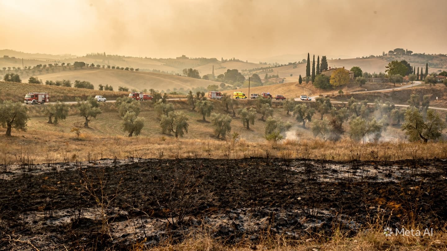 When Earth Breathes Fire: Reflections on a Sudden Methane Flight Across Icy Tuscan Hills When Earth Breathes Fire: Reflections on a Sudden Methane Flight Across Icy Tuscan Hills