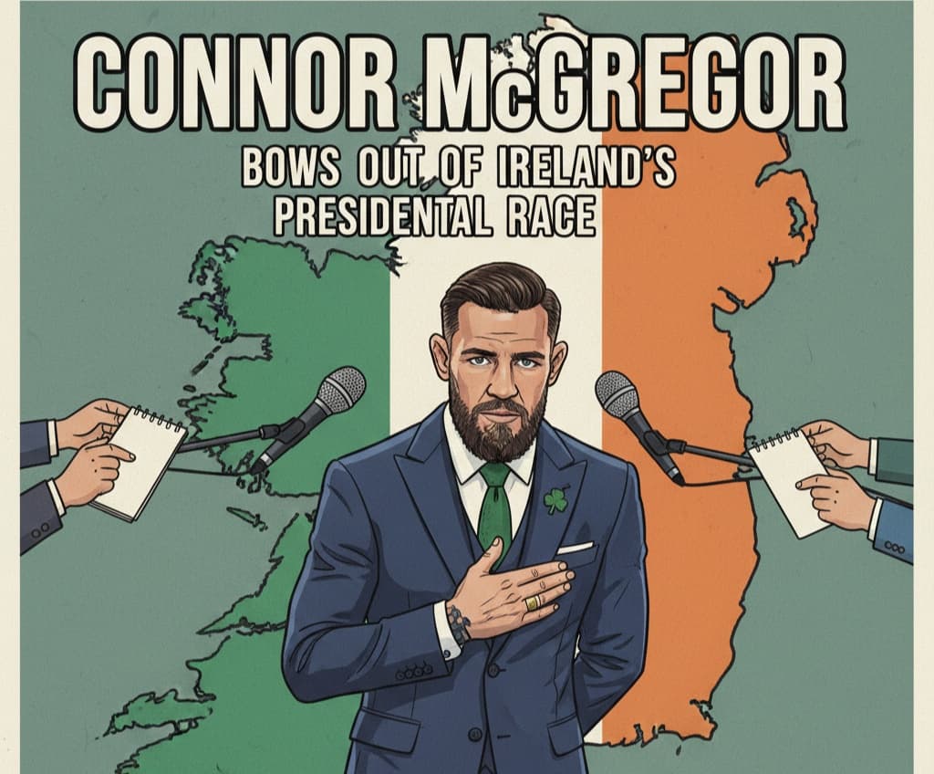 Conor McGregor Bows Out: A Fighter Who Shook the Political Ring Conor McGregor Bows Out: A Fighter Who Shook the Political Ring