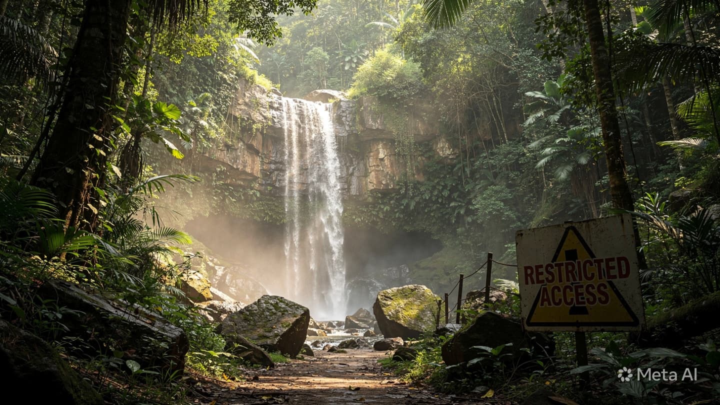 Fatal Waterfall Accident: Tourist Dies Following Twelve-Meter Fall in Doi Suthep-Pui National Park Area Fatal Waterfall Accident: Tourist Dies Following Twelve-Meter Fall in Doi Suthep-Pui National Park Area
