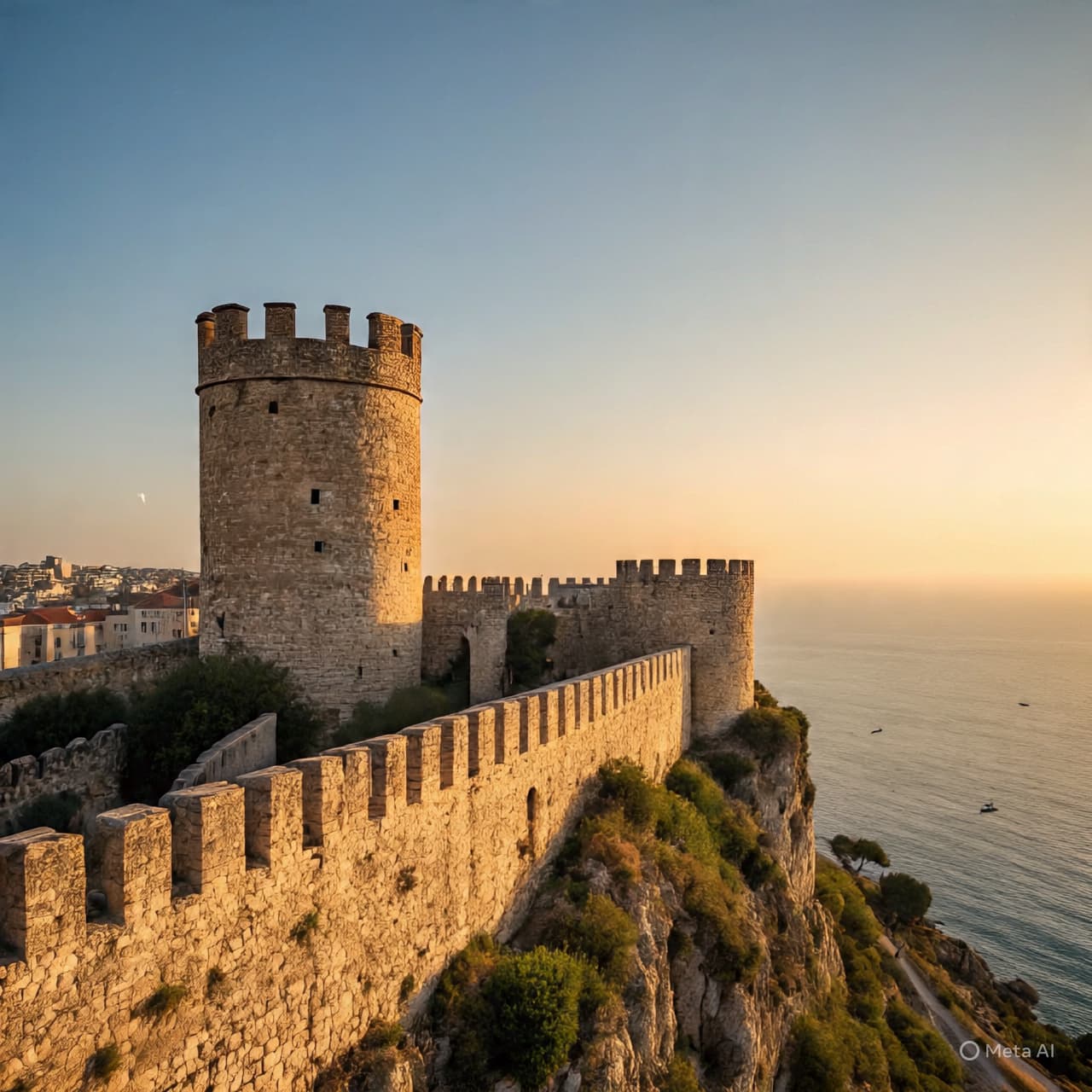 Between Walls and Waves: A Morning in an Old Crusader Port Between Walls and Waves: A Morning in an Old Crusader Port