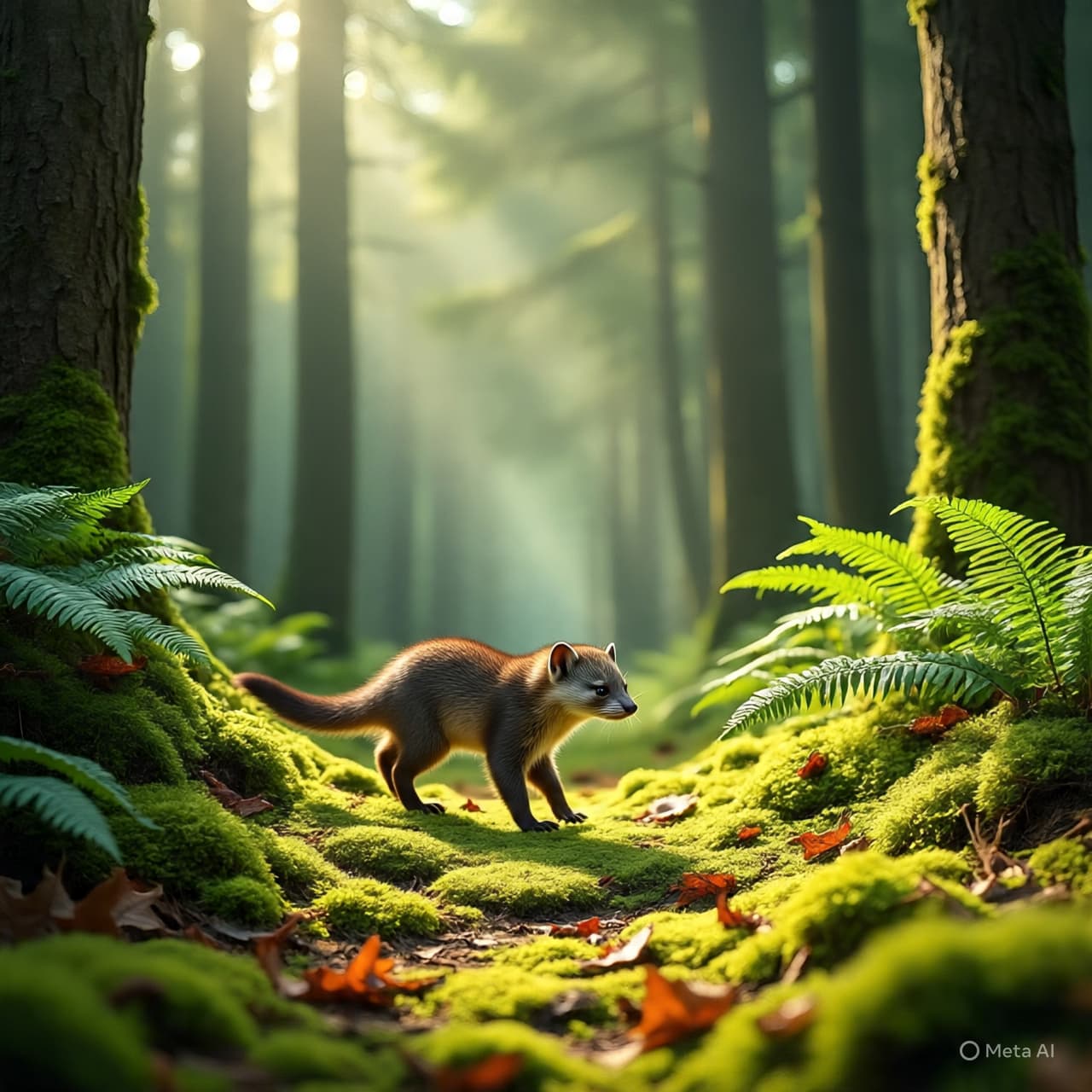 Ghostly Eyes and Fur: A Predator Reclaims Its Forest Ghostly Eyes and Fur: A Predator Reclaims Its Forest