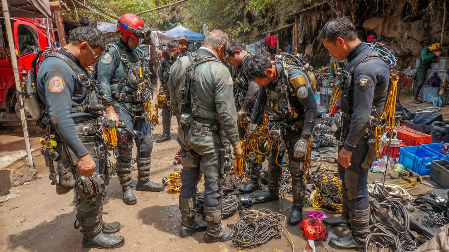 How Do Rescuers Reach Hope in the Dark? Laos Faces Another Cave Emergency