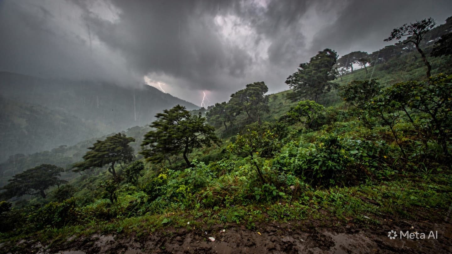 Between the Hills and the Dark: A Contemplative Look at Nature's Sudden, Violent Power