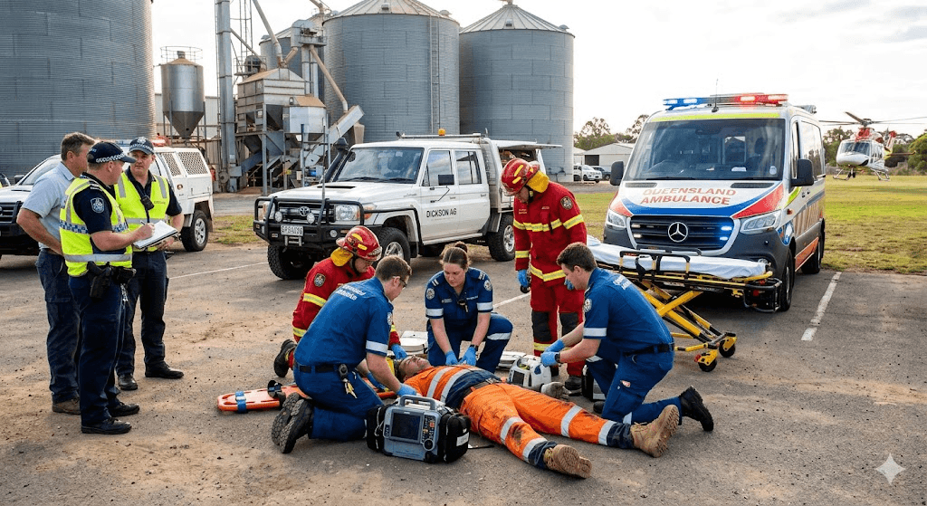 High-Voltage Horror: Man Rushed to Hospital After Worksite Electrocution in Carole Park High-Voltage Horror: Man Rushed to Hospital After Worksite Electrocution in Carole Park