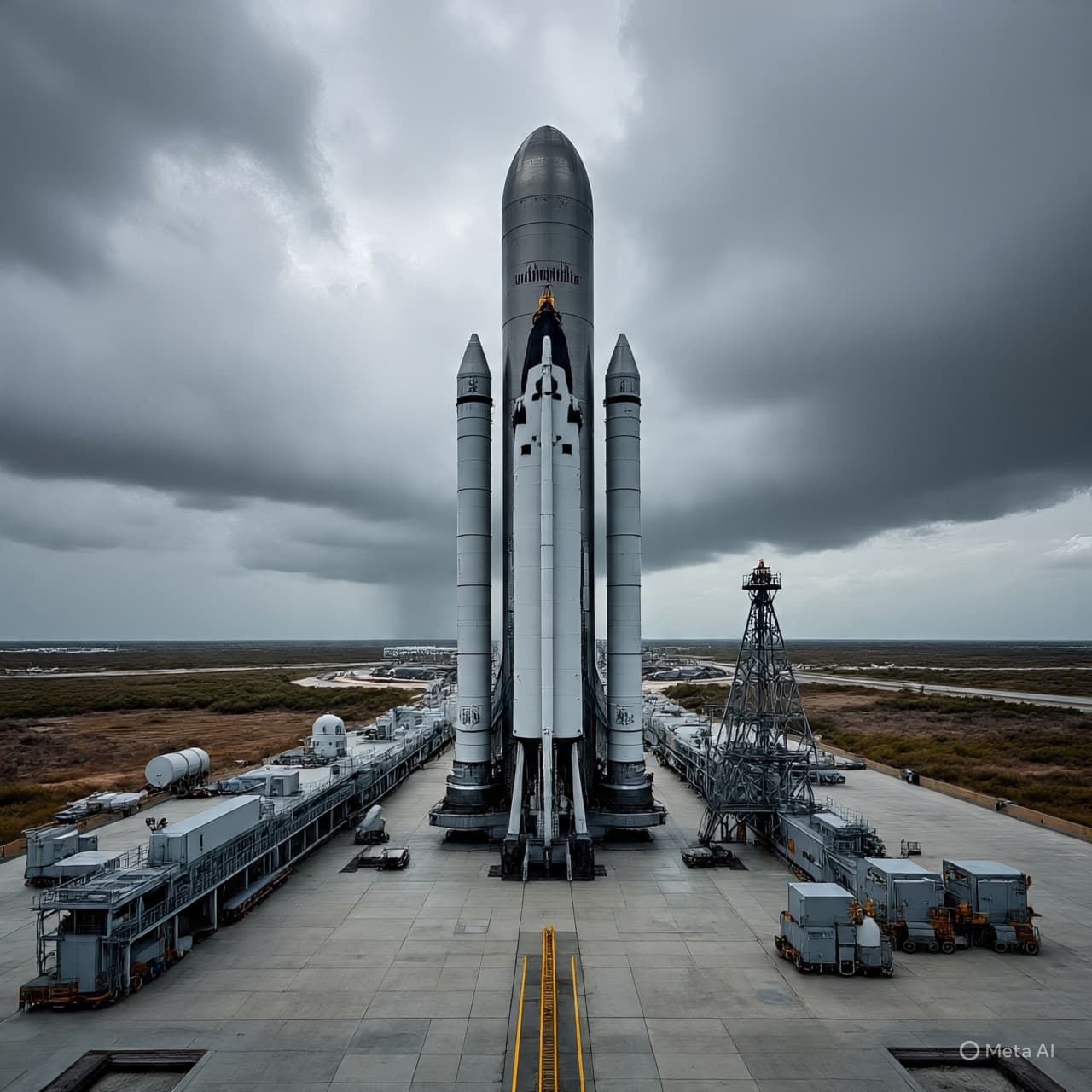 As Wind Holds the Coast, SpaceX Waits for the Sky’s Permission As Wind Holds the Coast, SpaceX Waits for the Sky’s Permission