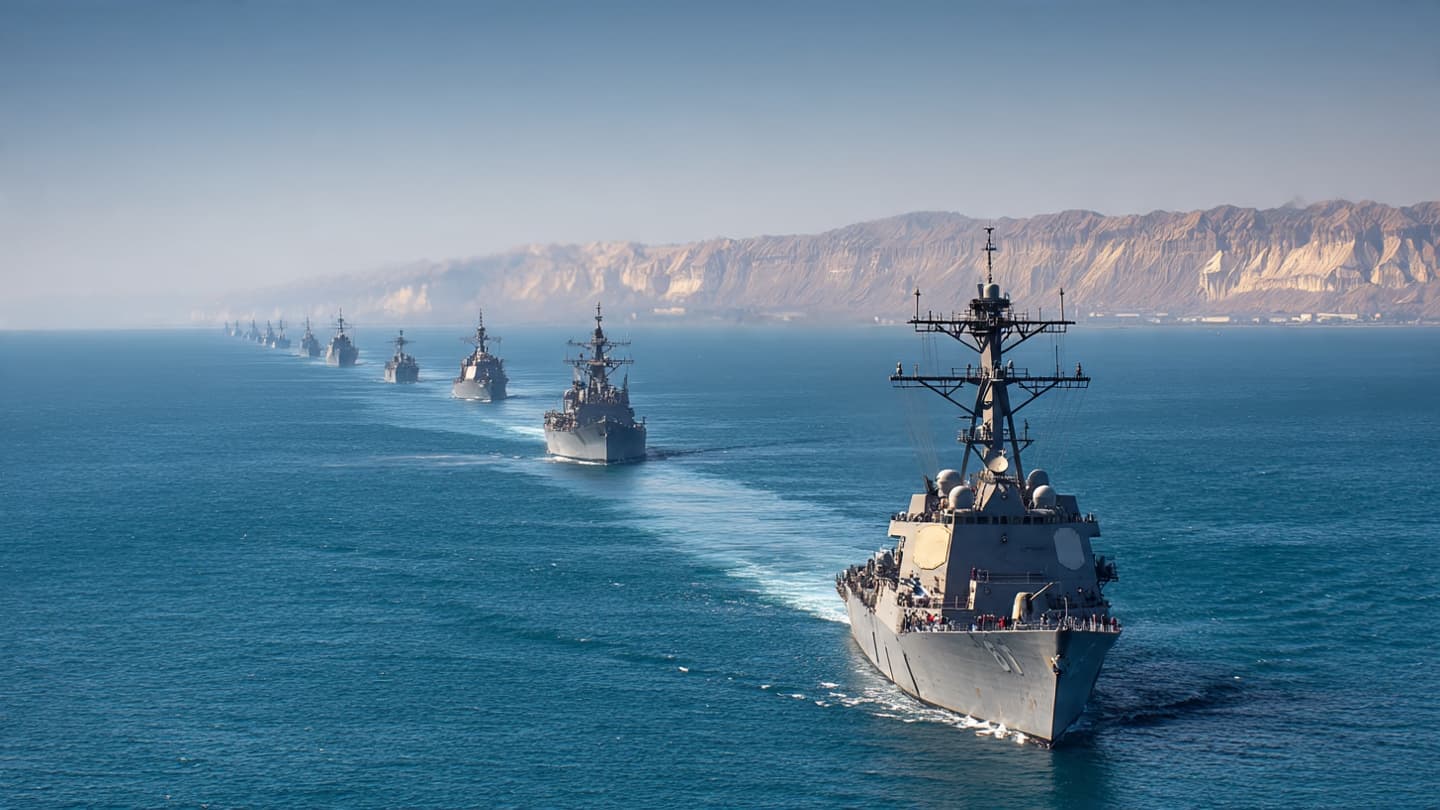 U.S. Navy Quietly Assisted Ships in the Strait of Hormuz