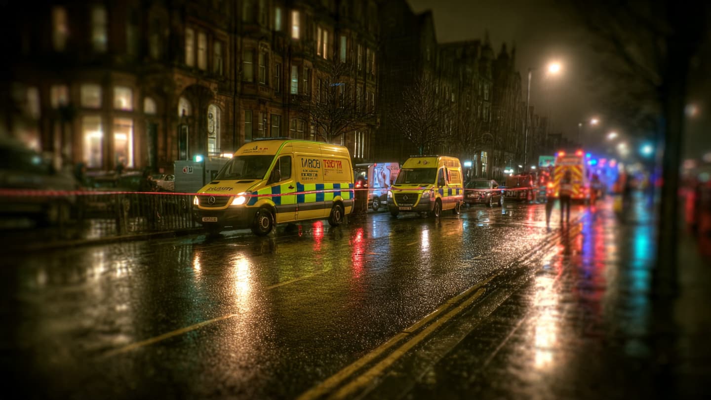 Between Flashing Sirens and Empty Pavements, Glasgow Faces Another Night Marked By Sudden Tragedy This Week