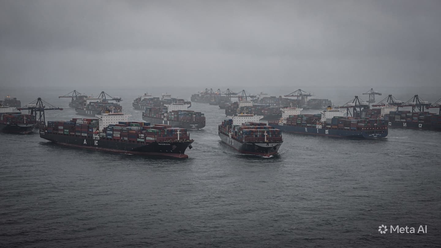Rotterdam Logistics Freeze: Sixty Container Ships Trapped Outside Europe Largest Port After Blackout