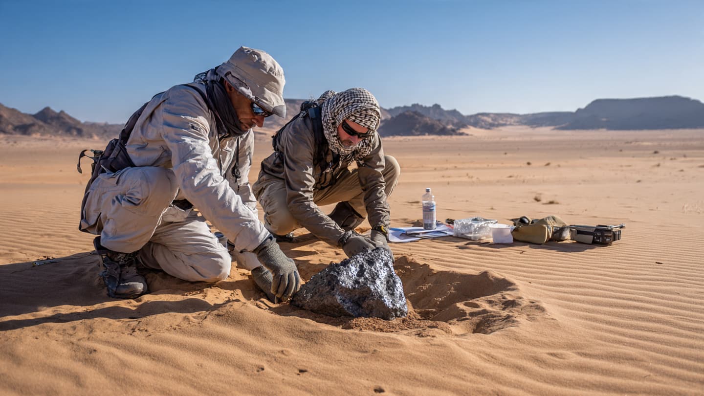 A Stone from the Desert Whispered of a World That Vanished A Stone from the Desert Whispered of a World That Vanished