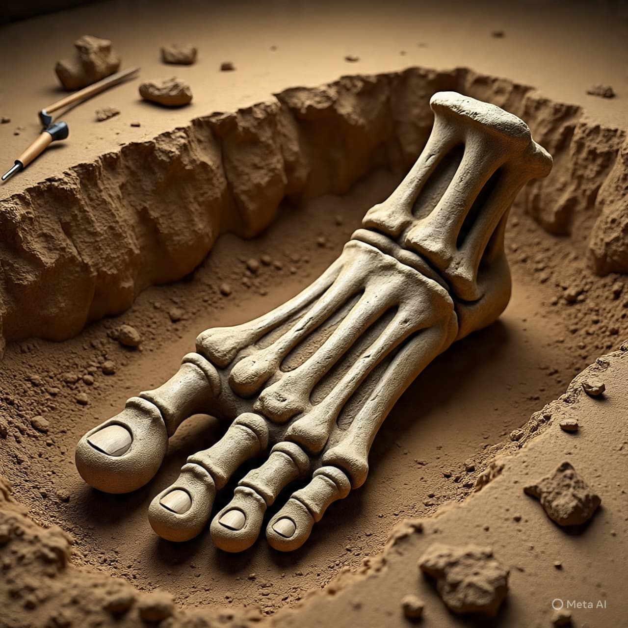 A Footstep From the Past: Fossil Discovery Challenges Human Origins A Footstep From the Past: Fossil Discovery Challenges Human Origins
