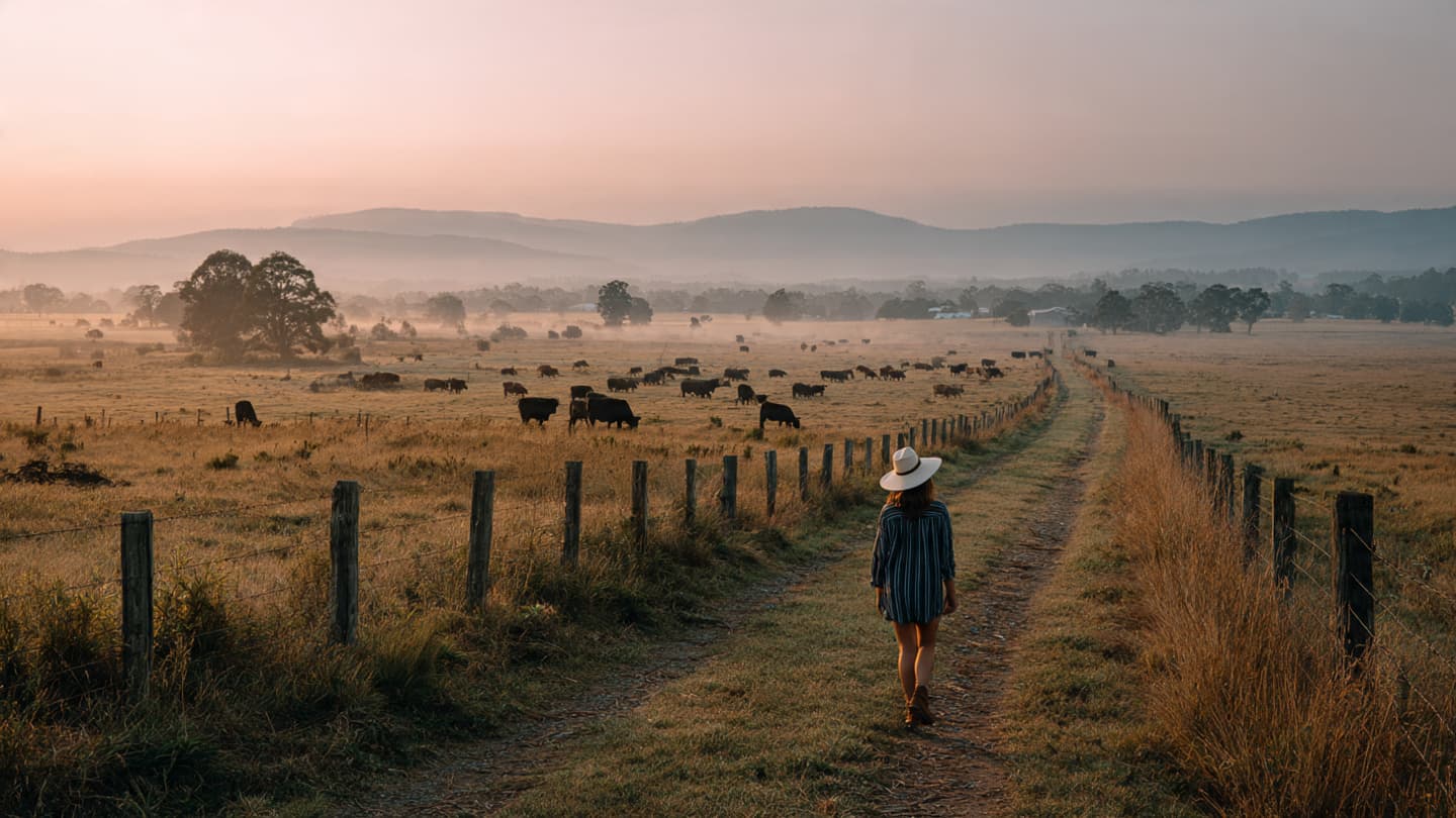 Far From Cameras, Rachel Ward Found Another Kind of Spotlight in the Countryside