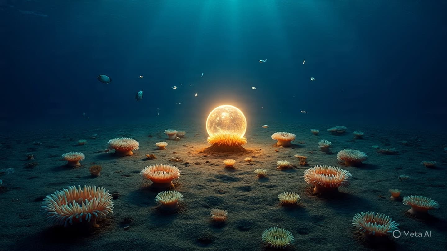 A Golden Mystery Emerges From the Ocean’s Silent Depths A Golden Mystery Emerges From the Ocean’s Silent Depths