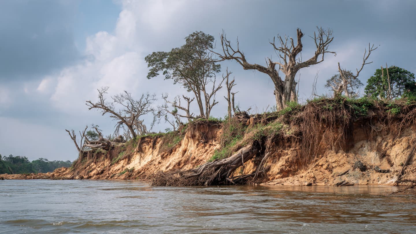 Between Eroded Riverbanks and Moving Water, Villages Face Growing Uncertainty Across Sri Lankan Communities Today