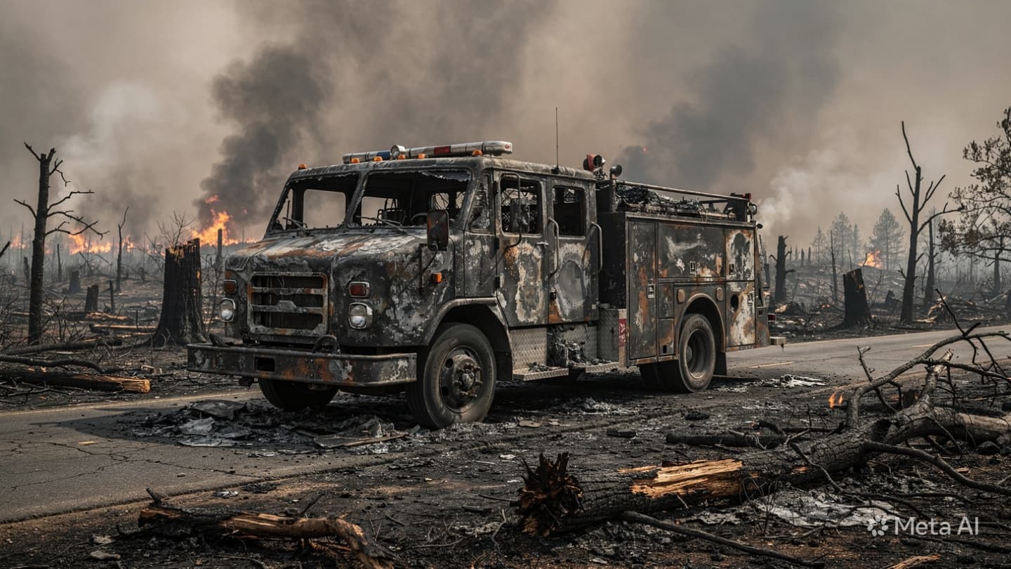 Portugal Wildfire Disaster: Three Volunteer Firefighters Trapped and Killed by Intense Forest Fire Portugal Wildfire Disaster: Three Volunteer Firefighters Trapped and Killed by Intense Forest Fire
