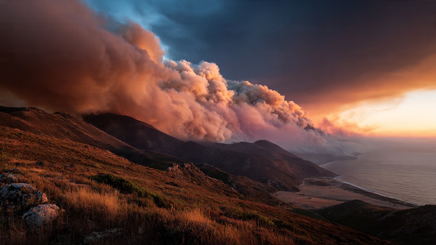 Record Santa Rosa Island Fire Threatened a Protected Coastal Ecosystem
