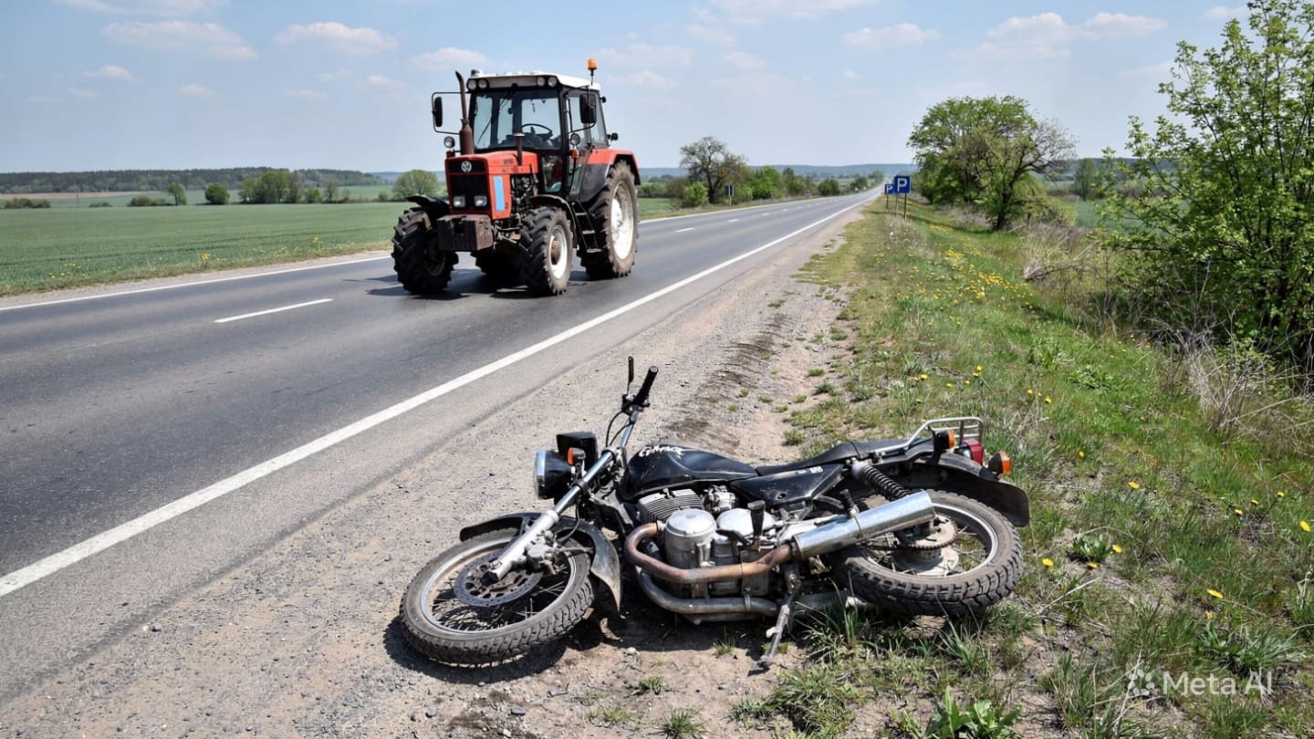 Rural Collision in Odessa: Motorcyclist Killed Following Violent Crash With Tractor on Country Road Rural Collision in Odessa: Motorcyclist Killed Following Violent Crash With Tractor on Country Road