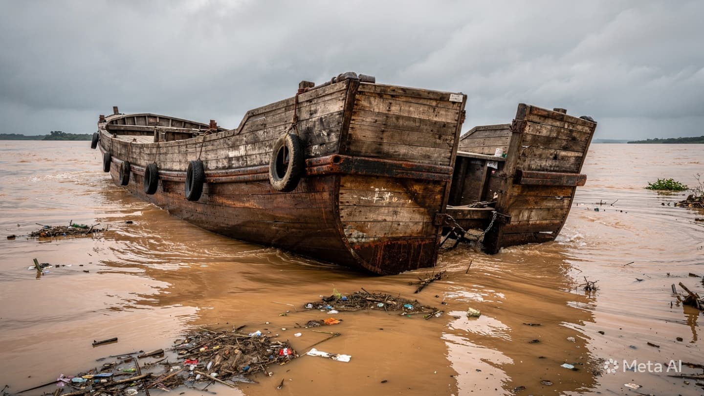 Nigeria Waterway Tragedy: Fourteen Traders Drown as Market Boat Overturns on Niger River Nigeria Waterway Tragedy: Fourteen Traders Drown as Market Boat Overturns on Niger River