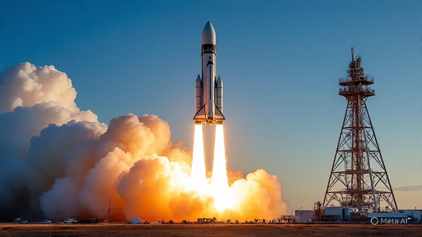 When One Rocket Rises, Another Reminds Us of Gravity When One Rocket Rises, Another Reminds Us of Gravity