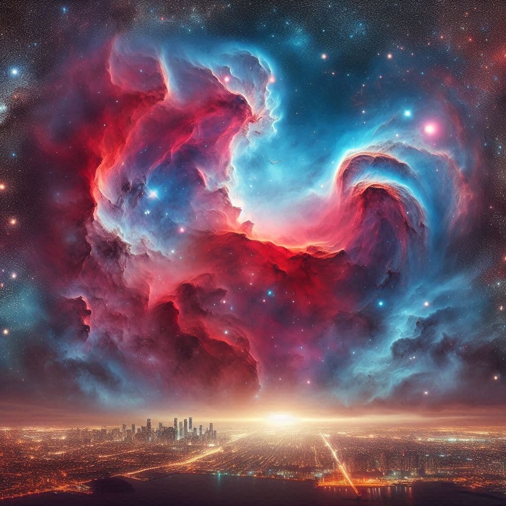 Can the Cosmos Outshine the Strip?: A Quiet Encounter with the Pelican Nebula Can the Cosmos Outshine the Strip?: A Quiet Encounter with the Pelican Nebula
