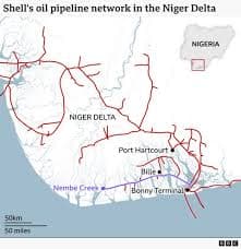Shell Pumped Oil Through Nigeria Pipeline for Years Despite Evidence of Pollution, Documents Reveal Shell Pumped Oil Through Nigeria Pipeline for Years Despite Evidence of Pollution, Documents Reveal