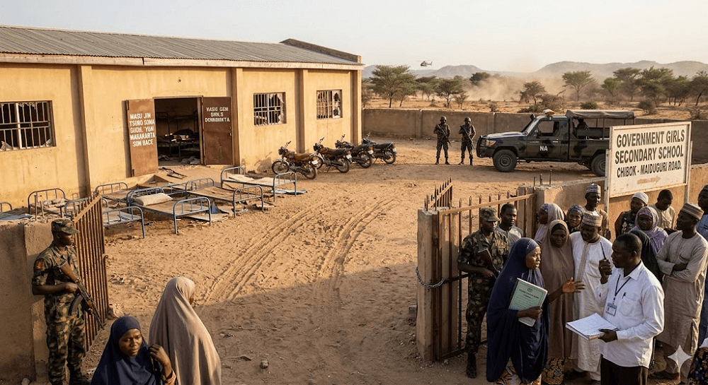Terror in Borno: Mass Abduction as Heavily Armed Gunmen Kidnap Dozens of Nigerian Students
