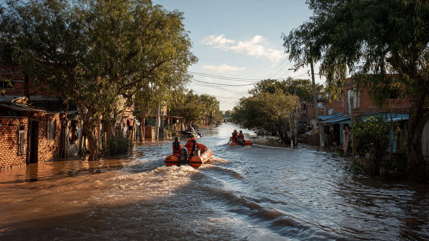 Between Overflowing Rivers and Distant Villages, Families Across Paraguay Wait Through Rising Waters Together Quietly