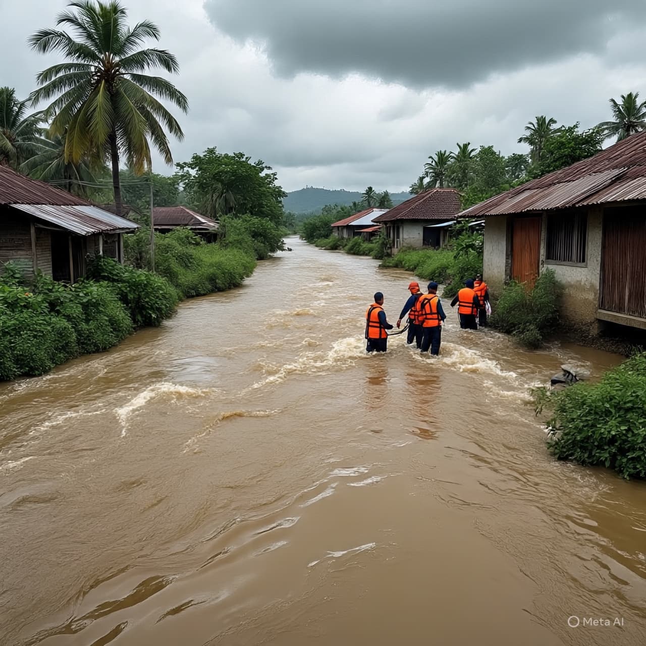 Between Rain and River: A Community Waits for News in Jatibanteng Between Rain and River: A Community Waits for News in Jatibanteng
