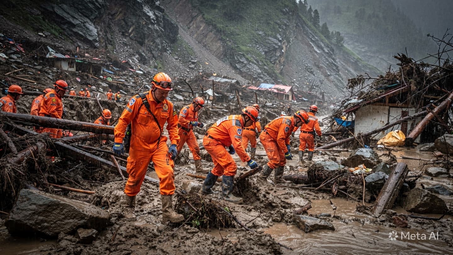 Flash Flood Disaster: Three Die After Violent Rains Strike Rugged Mountainous Terrain This Morning Flash Flood Disaster: Three Die After Violent Rains Strike Rugged Mountainous Terrain This Morning